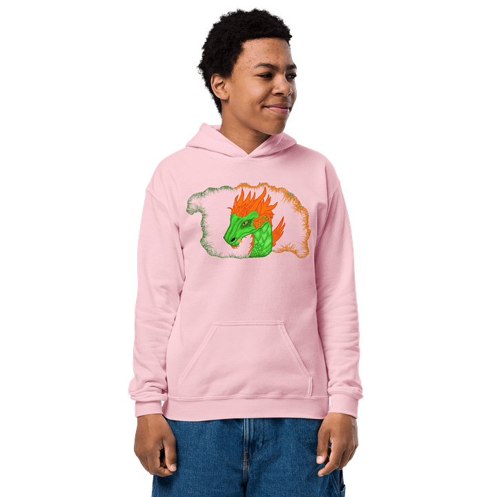 Dragon's Flame Youth Hoodie product image (1)