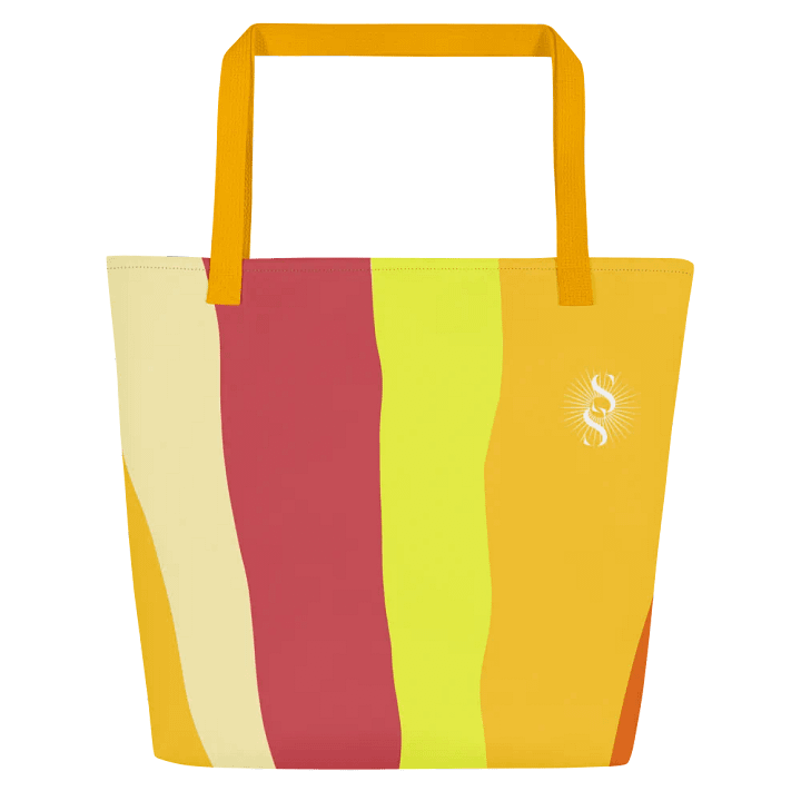 Colorful Sunshine Beach Tote product image (1)