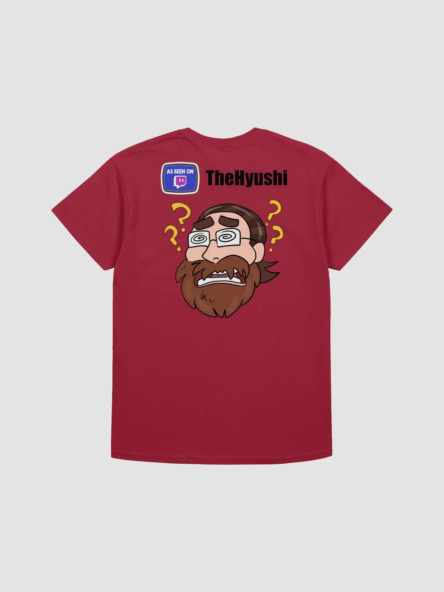 Confused Hyushi - Tee - Back image product image (2)