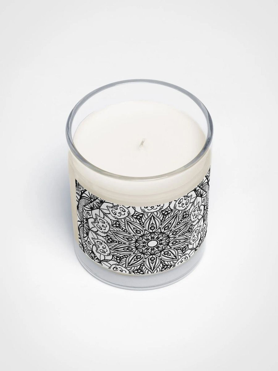 Mandala Harmony Soy Wax Candle product image (3)