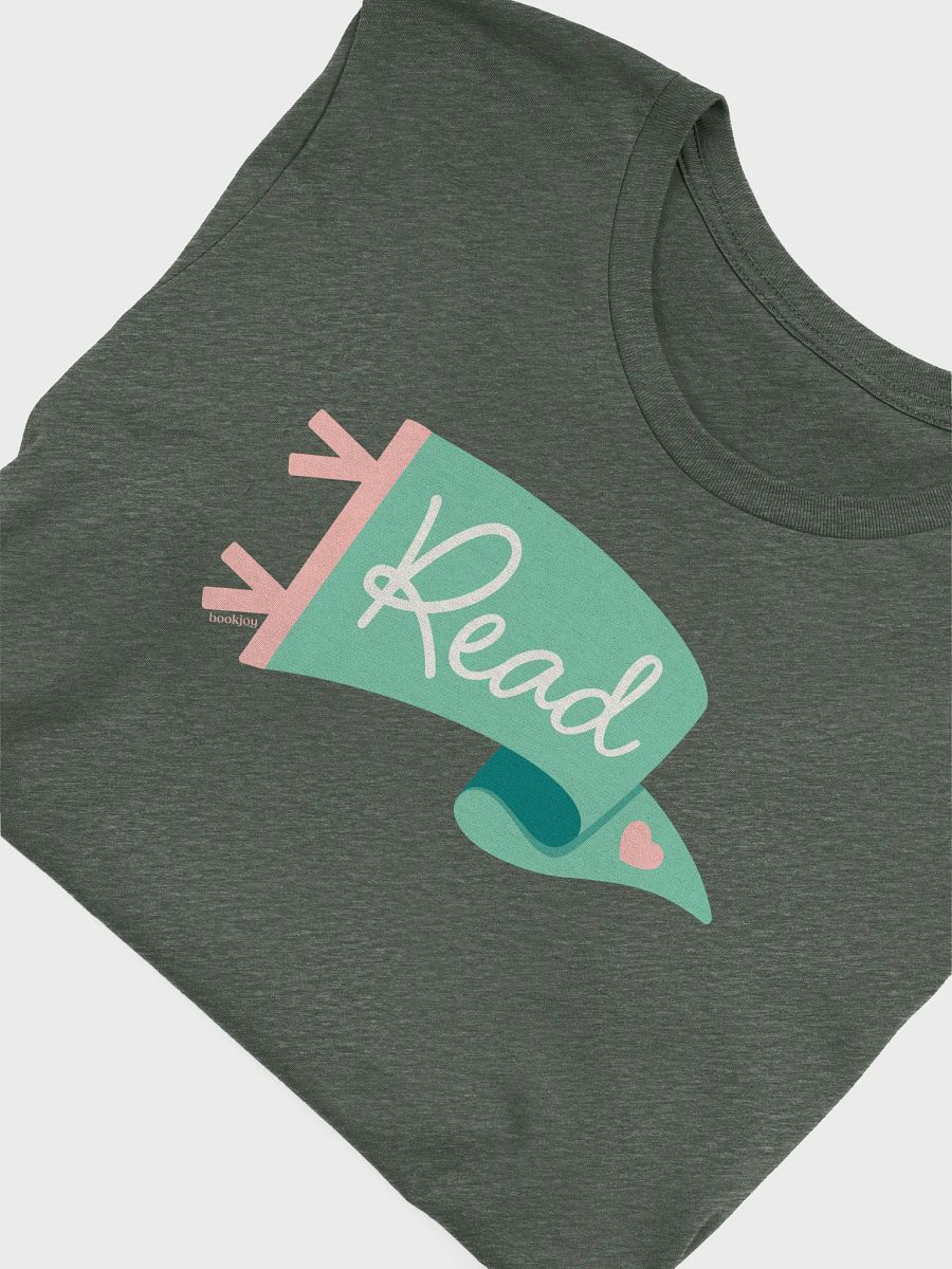 Go Team...Read! Mint Pennant T-Shirt product image (5)