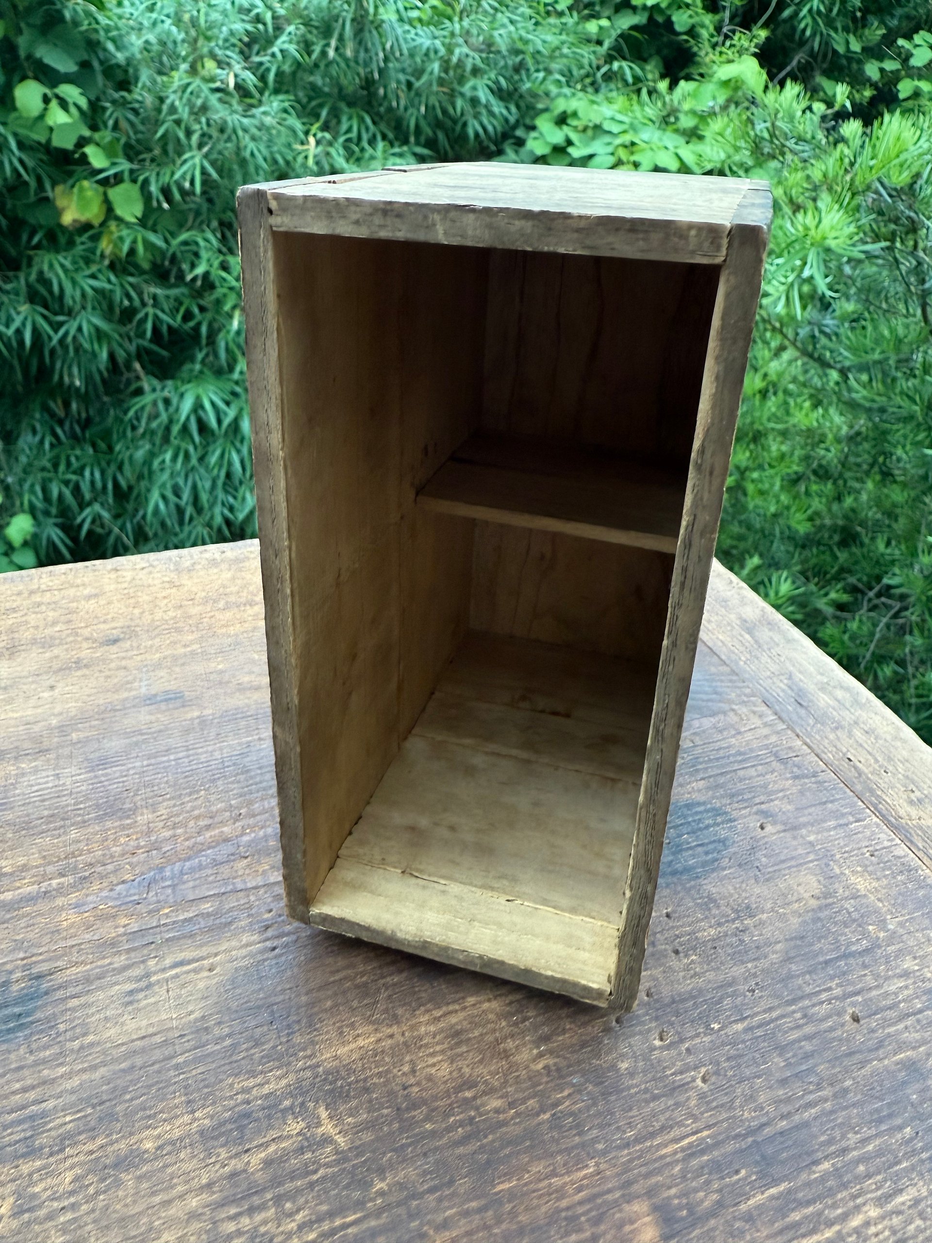 🎎 Antique Japanese Wooden Sake Tokuri Box with Calligraphy – Japan Antique Roadshow product image (9)