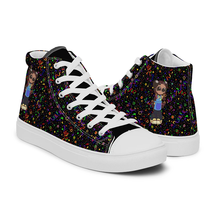Black Arcade and White Chibi Crytter Sneakers product image (1)