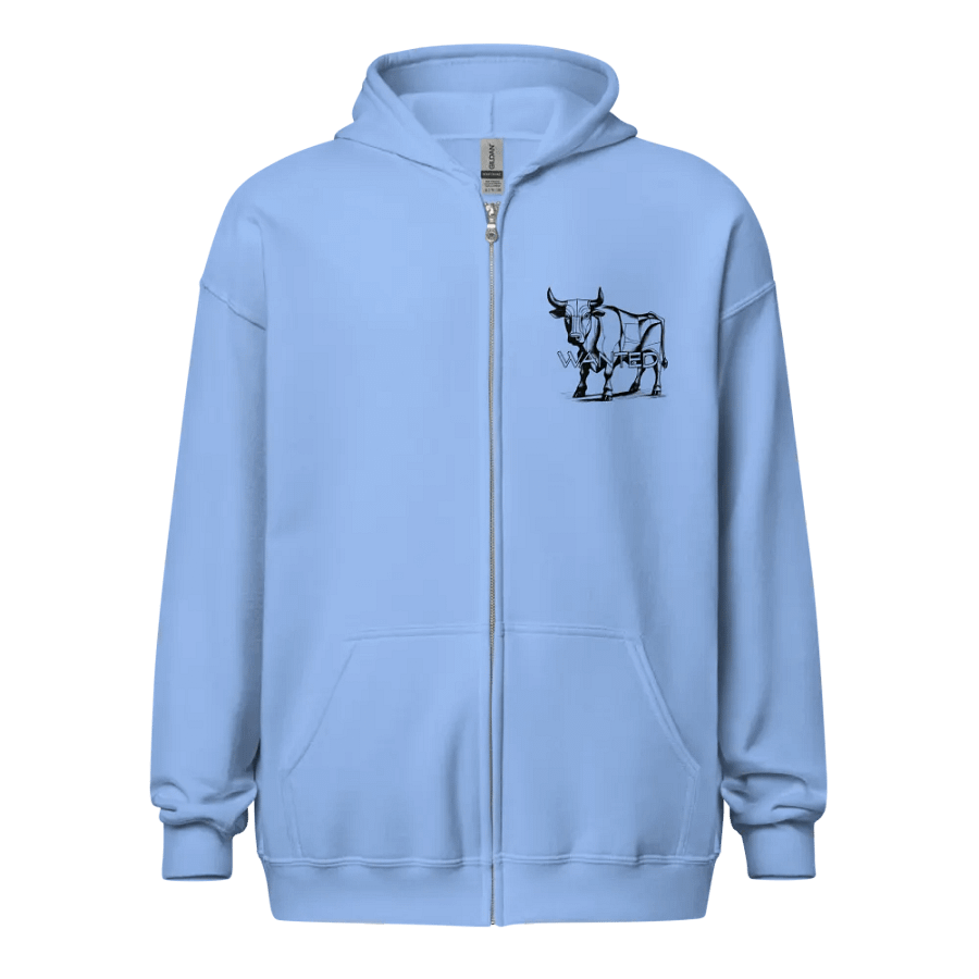 Bull Wanted Cubist zipper front hoodie product image (7)