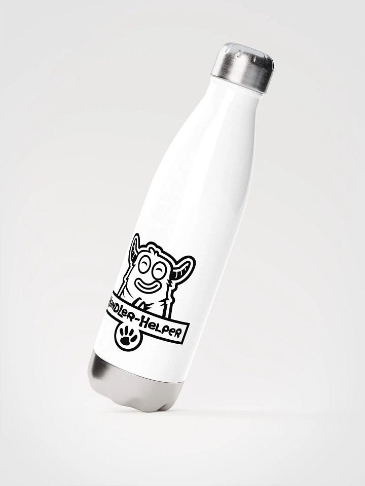 Handler-Helper Badge Black Logo Water Bottle product image (2)