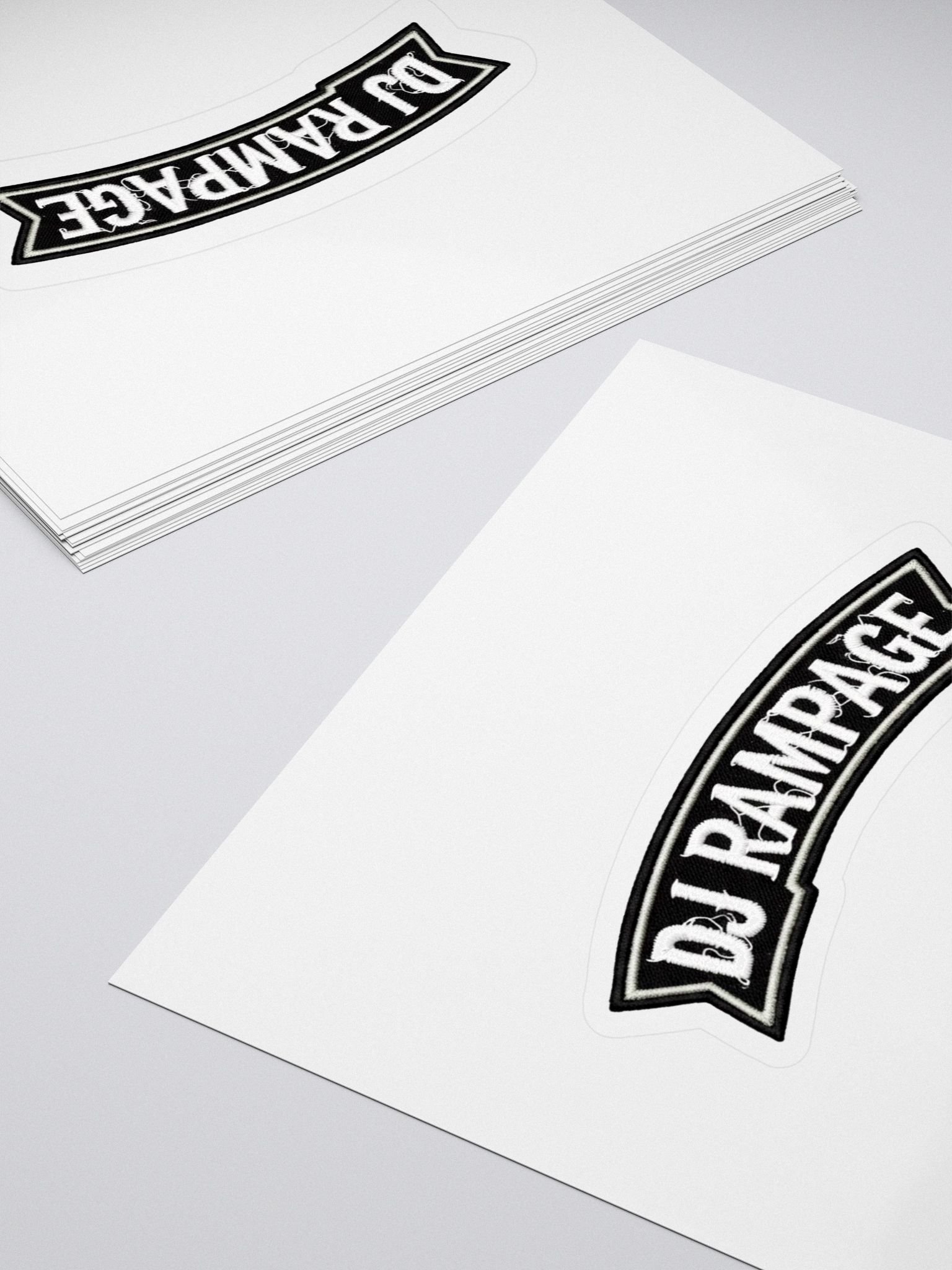 Name Tage Sticker (DJ Rampage) product image (4)