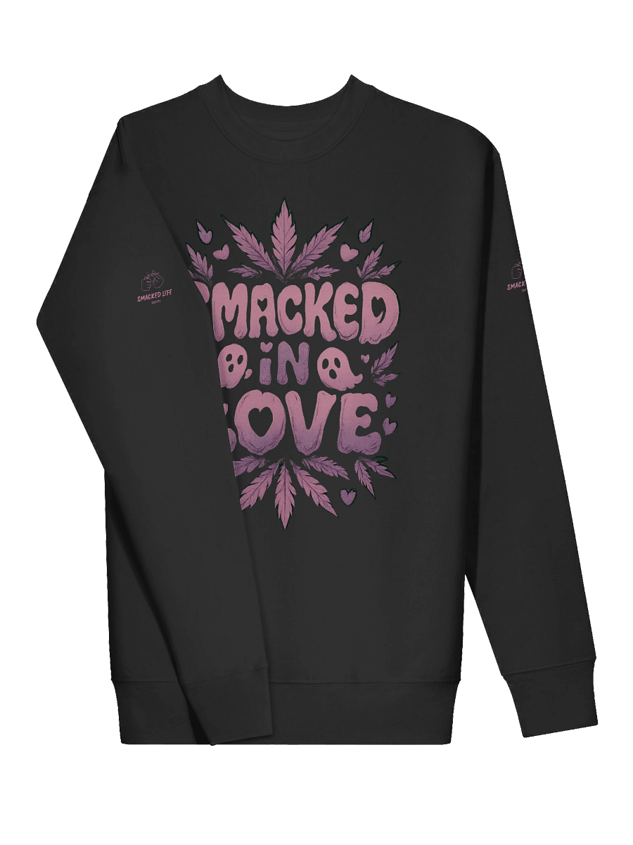 Smacked on Boo – Haunted Love Unisex Sweatshirt product image (3)