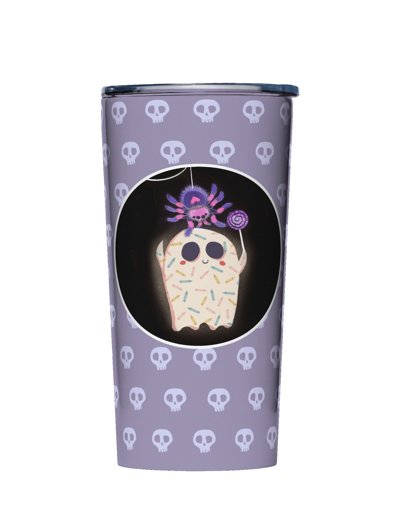 Little Ghost & Pet Spider - Stainless Steel Tumbler product image (3)