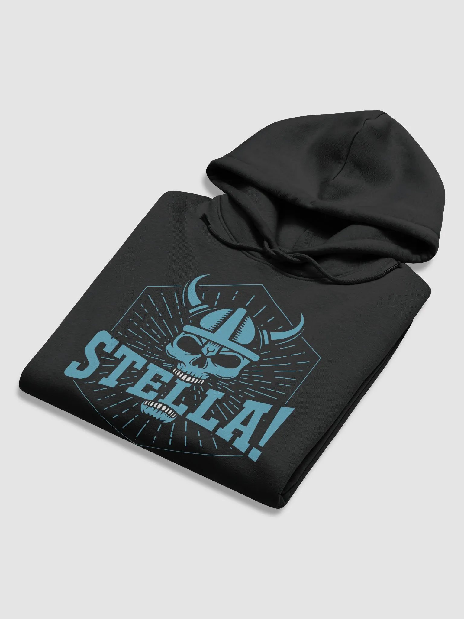 STELLA! (Blue) Hoodie - Black product image (5)