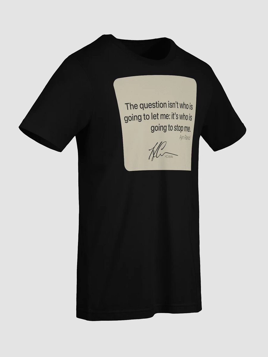 Ayn Rand Q1 - T-Shirt Beige product image (9)