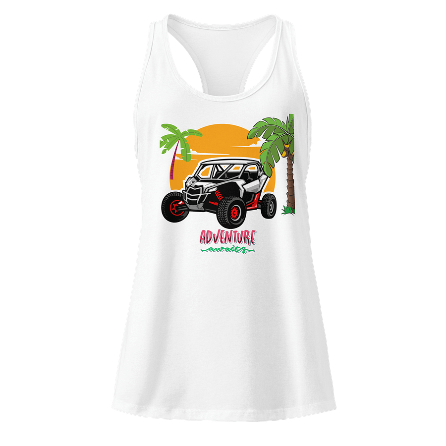 Montigo Sunset Adventure Racerback Tank product image (1)