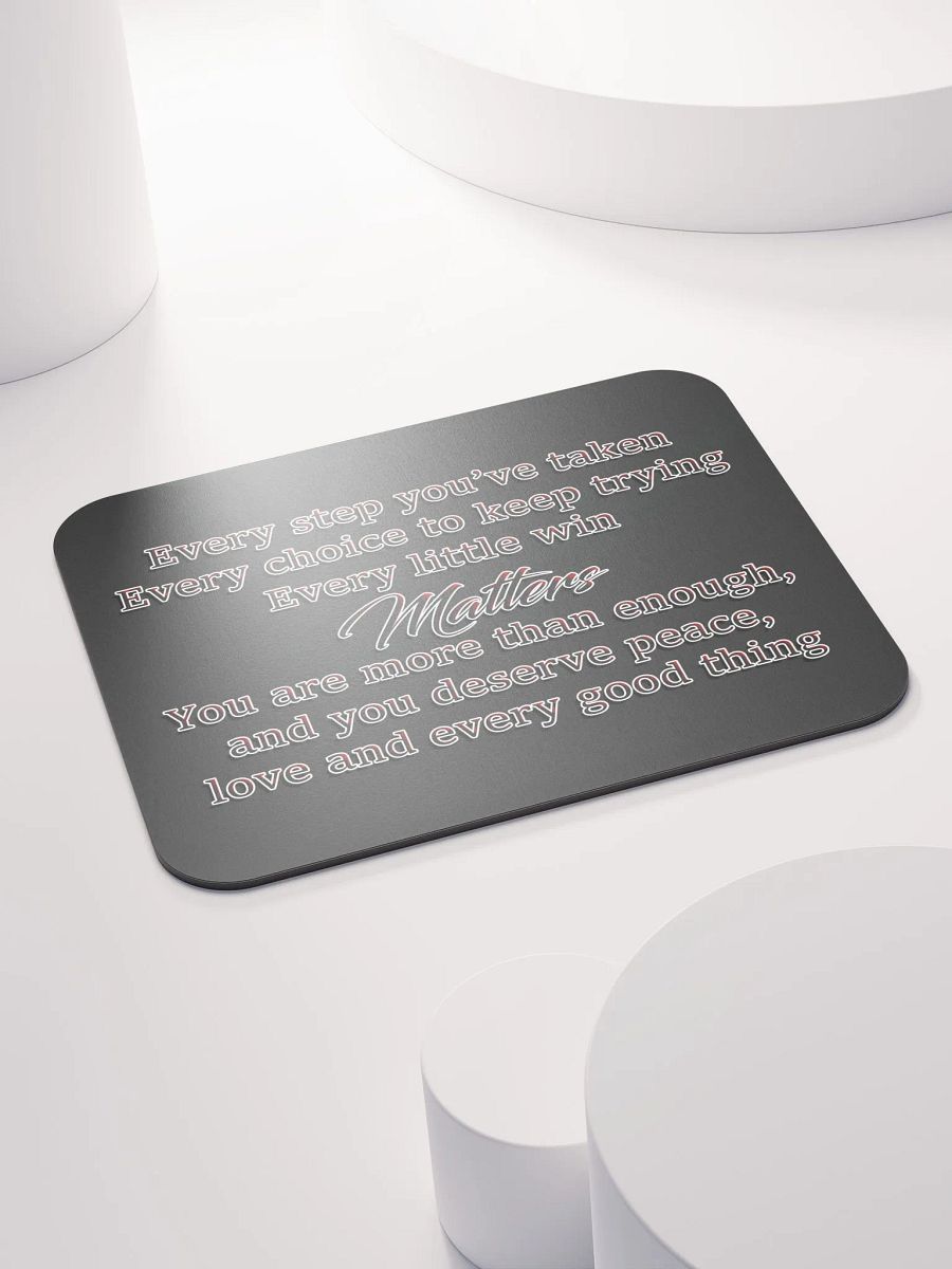 Positivity - Every Step Mouse Pad product image (4)