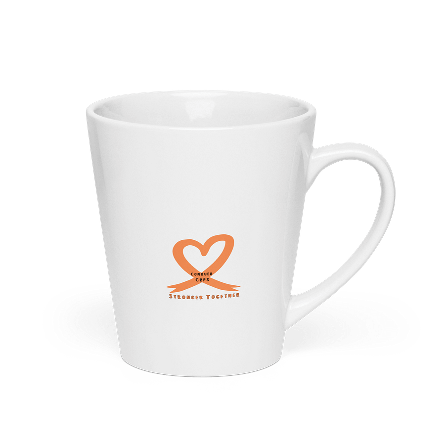 Conquer CRPS Stronger Together Latte Mug (12oz) product image (2)