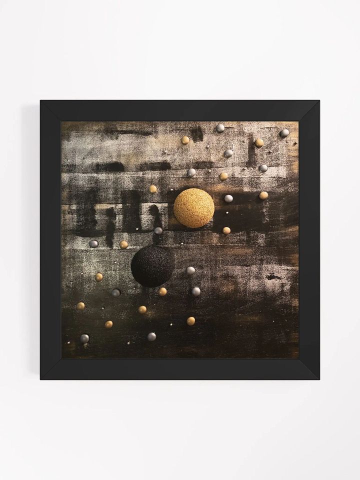 Cosmic Spheres Framed Poster product image (2)