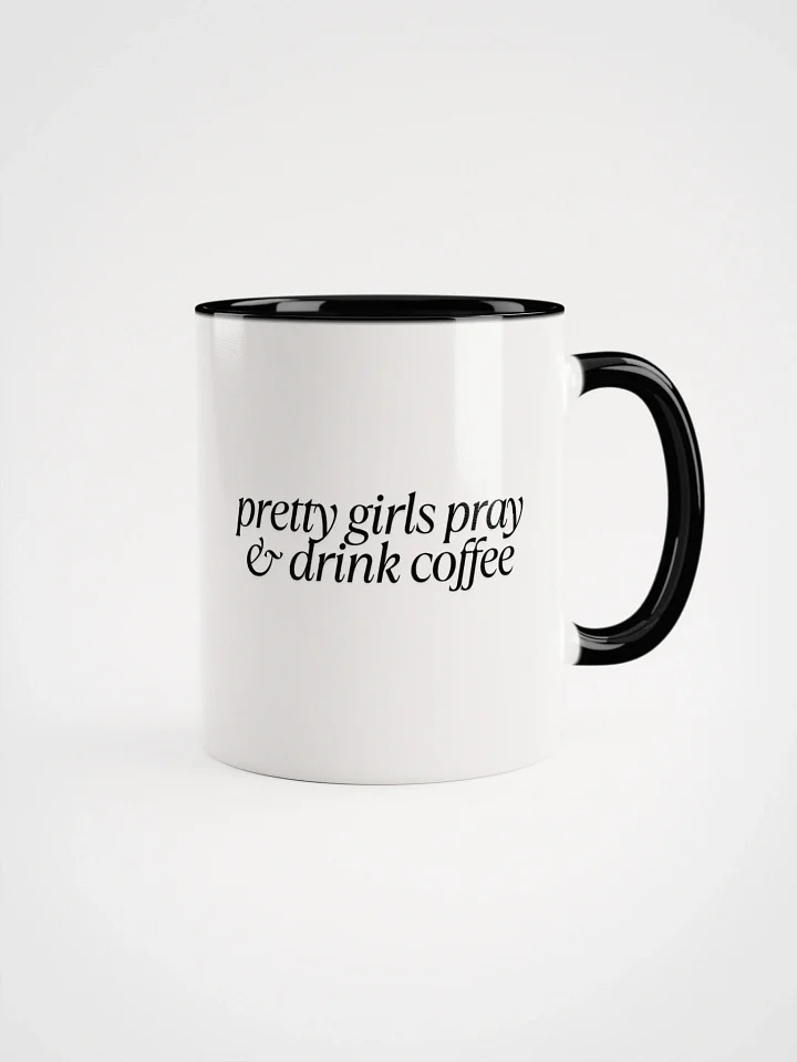 Pretty Girls Pray Vibrant Surprise Ceramic Mug product image (1)