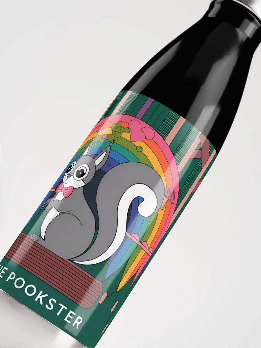 Rainbow Adventure Squirrel Stainless Steel Water Bottle product image (5)
