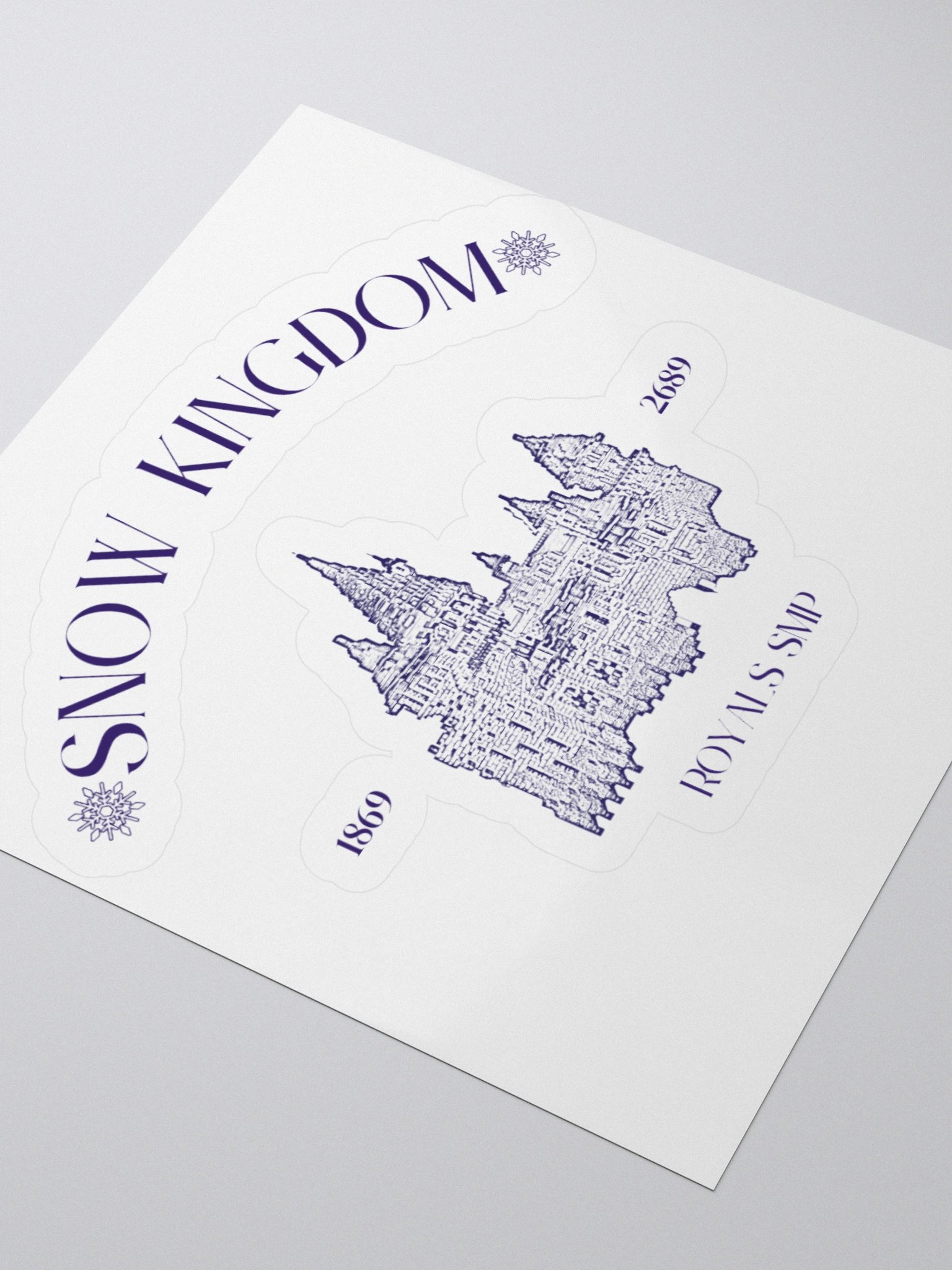 Royals SMP Snow Kingdom Sticker product image (3)