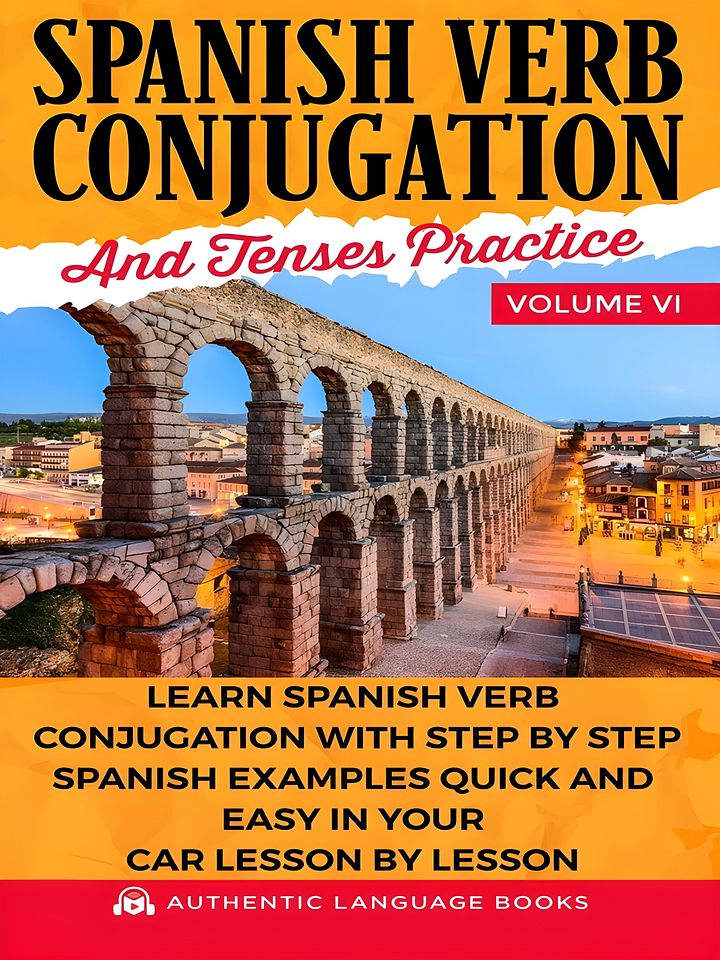 Spanish Verb Conjugation And Tenses Practice Volume VI product image (1)