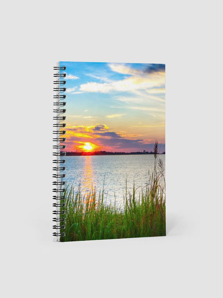 Savannah River Sunrise - Georgia Coast - Spiral Notebook product image (1)