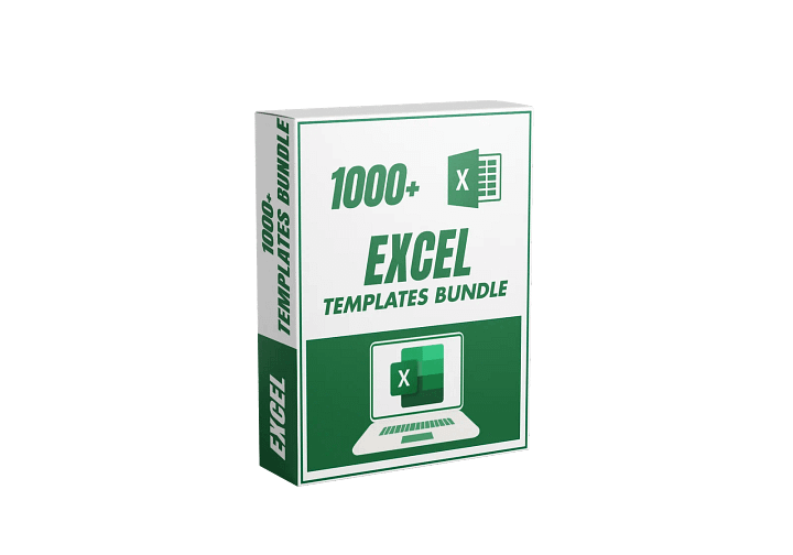 1000 Plus Excel Templet Bundle product image (1)
