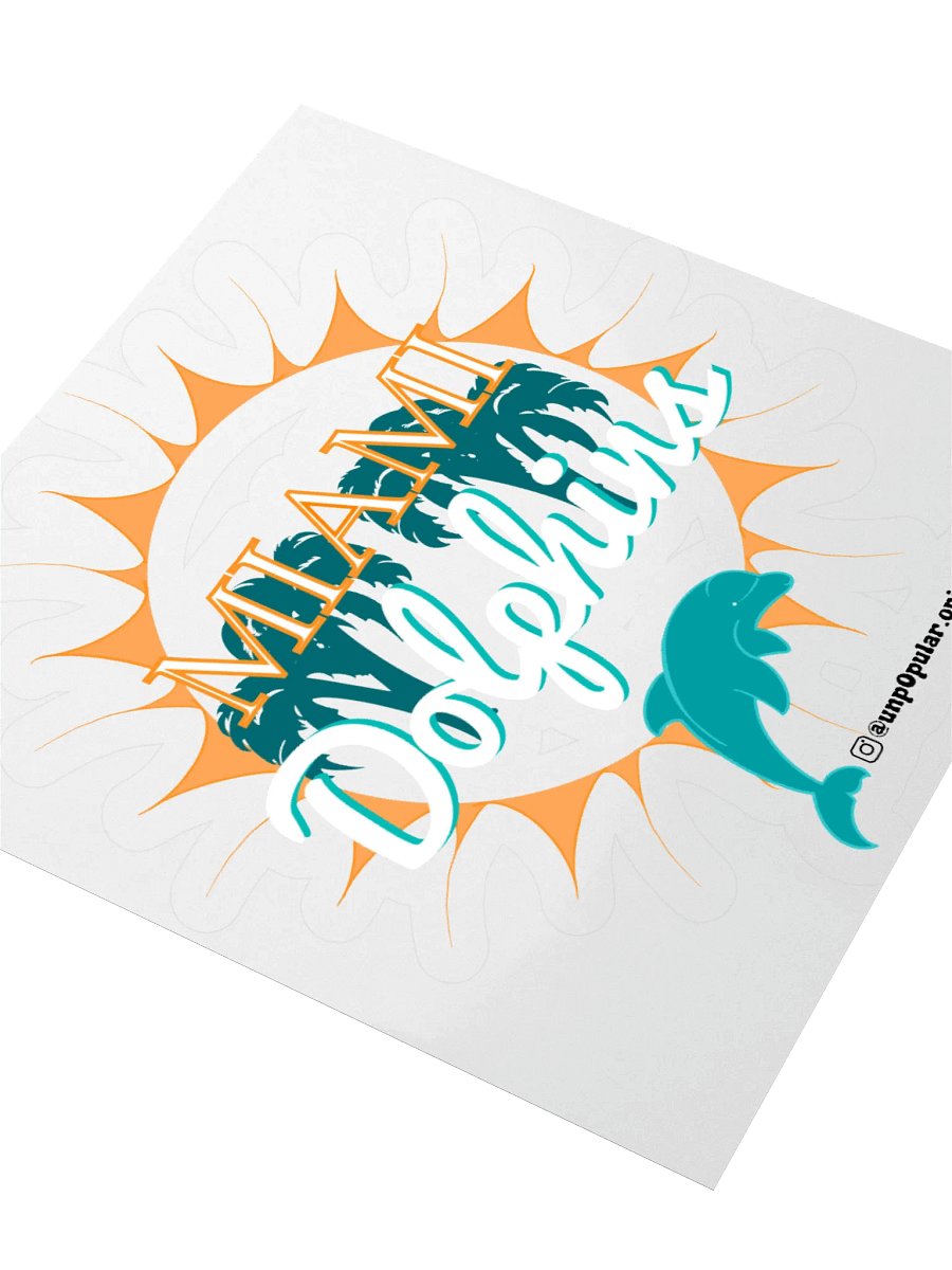 MIAMI DOLPHINS STICKER product image (7)