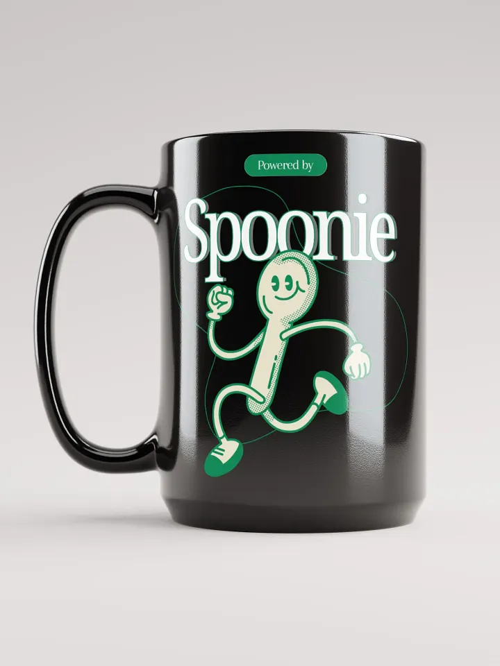 POWERED BY SPOONIE mug 15oz product image (1)