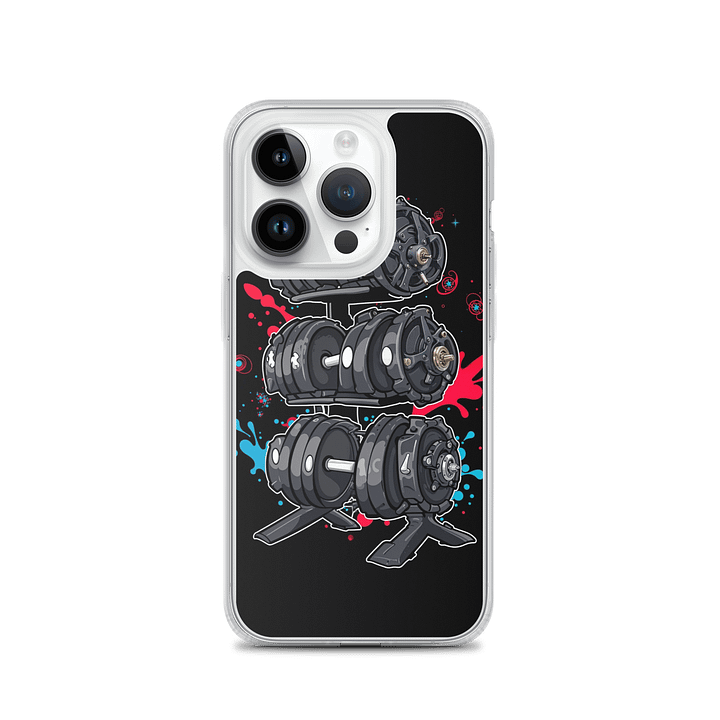 Artistic Dumbbell iPhone® Case product image (3)