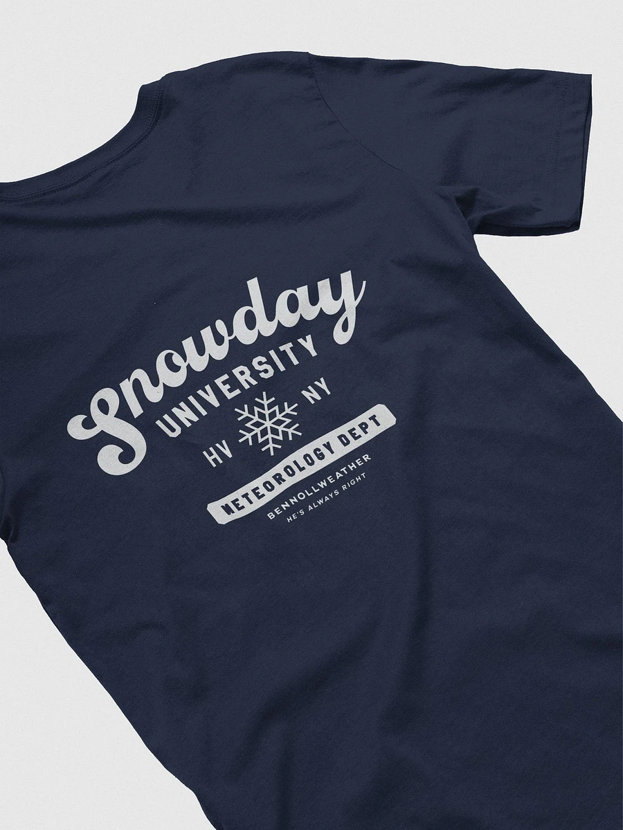 Snowday University t-shirt - navy product image (5)