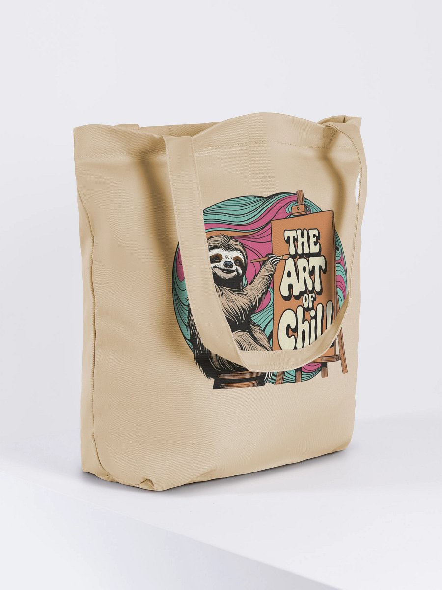 Chill Sloth Eco-Friendly Tote Bag product image (8)