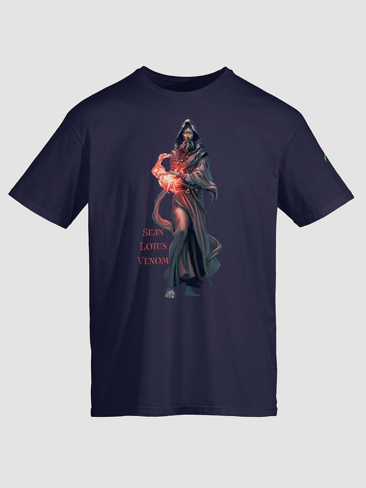 Fire Wizard Unisex Soft-style T-shirt ( Feared ) product image (1)