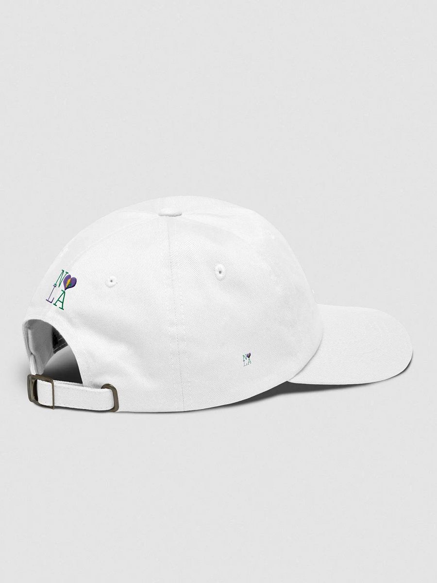 I LOVE NOLA **EMBROIDERED CAP BIGSHOT LOGO** (MARDI GRAS) product image (4)