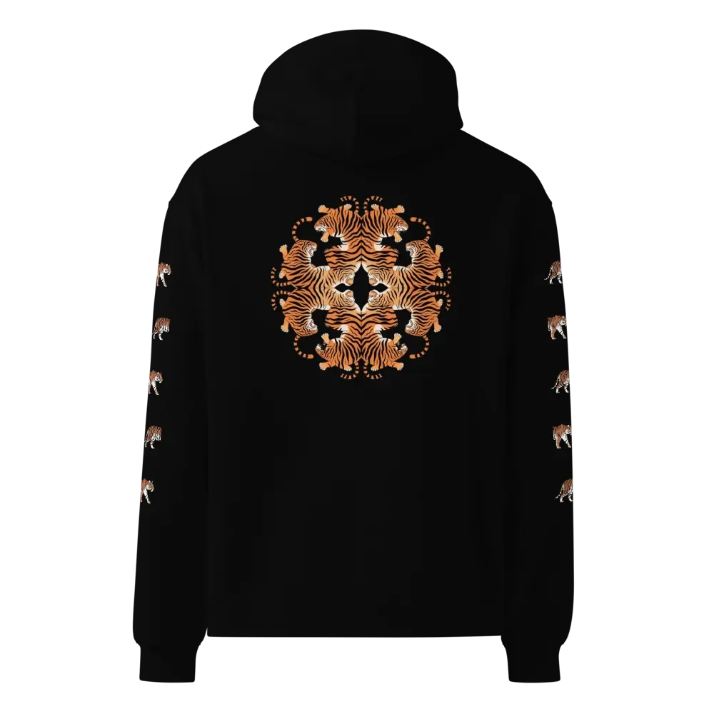 Tiger Mirage Unisex Oversized Hoodie product image (3)