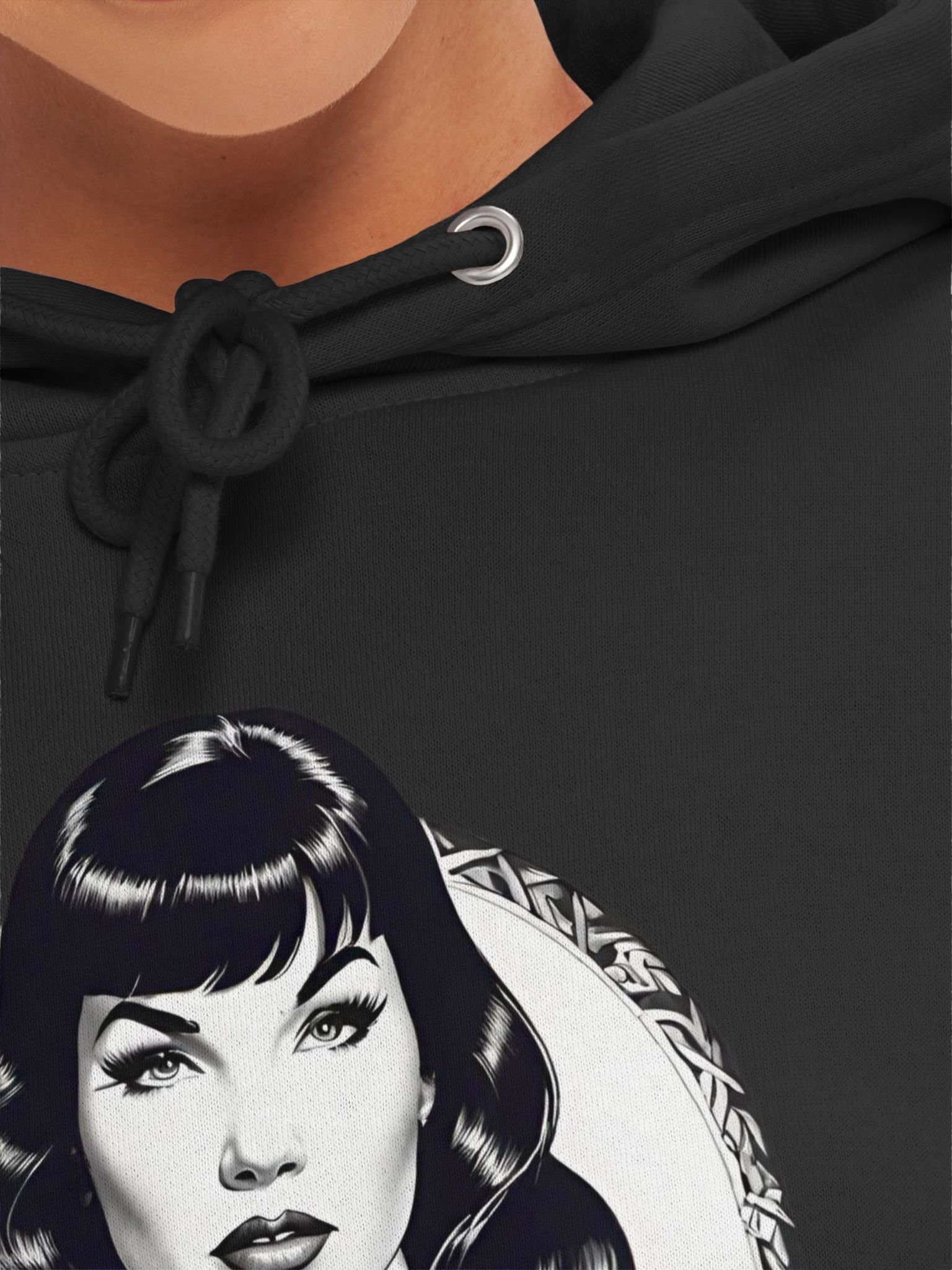 Bettie Page Absinthe Society Premium Hoodie product image (37)