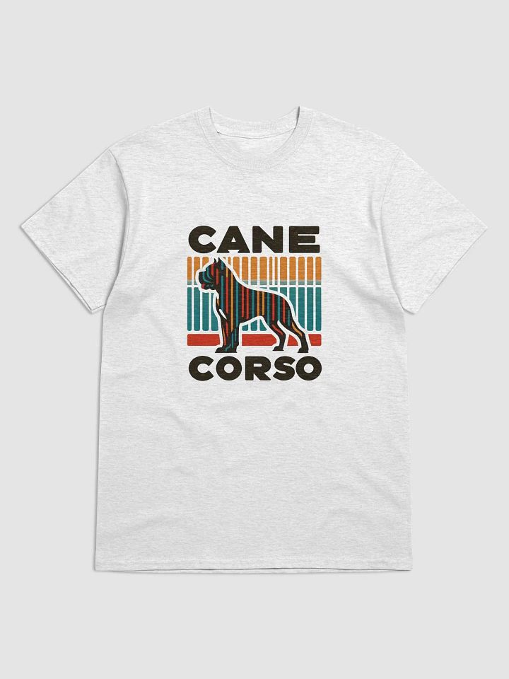 Cane Corso Retro Tee – Light and Vintage Vibe product image (1)
