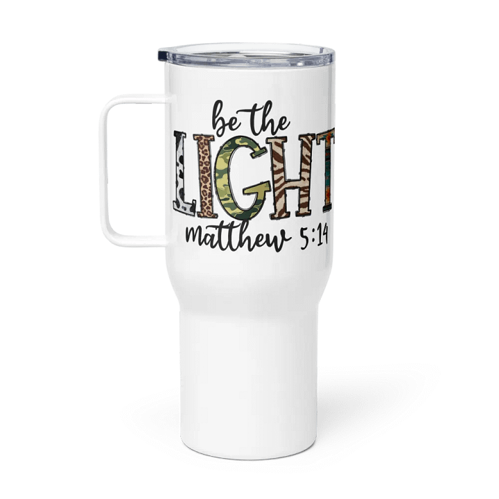 Be the Light - Travel Mug w/ Handle product image (1)