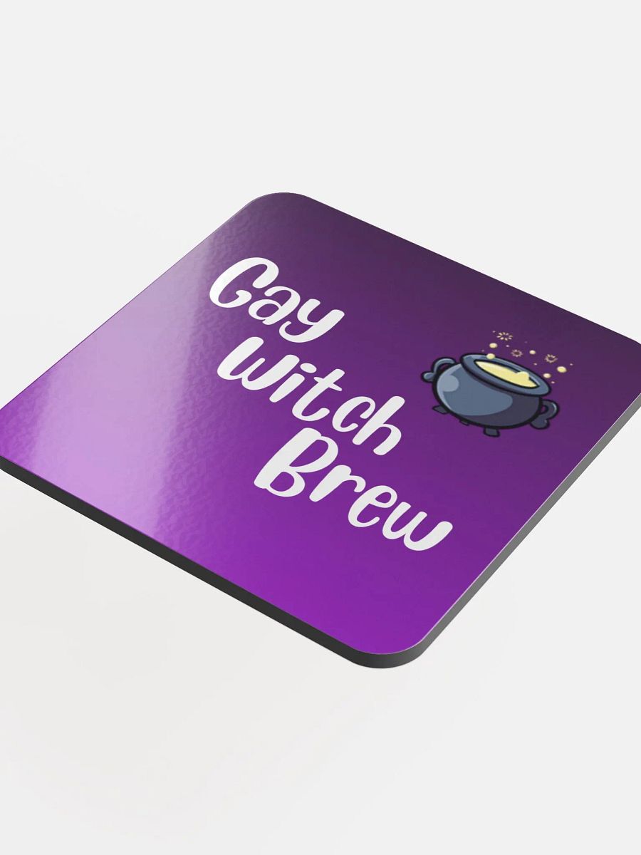 Gay Witch Brew Coaster product image (4)