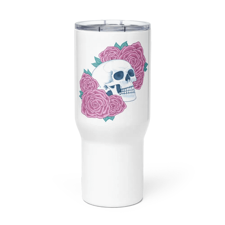 Floral Skull Travel cup product image (3)