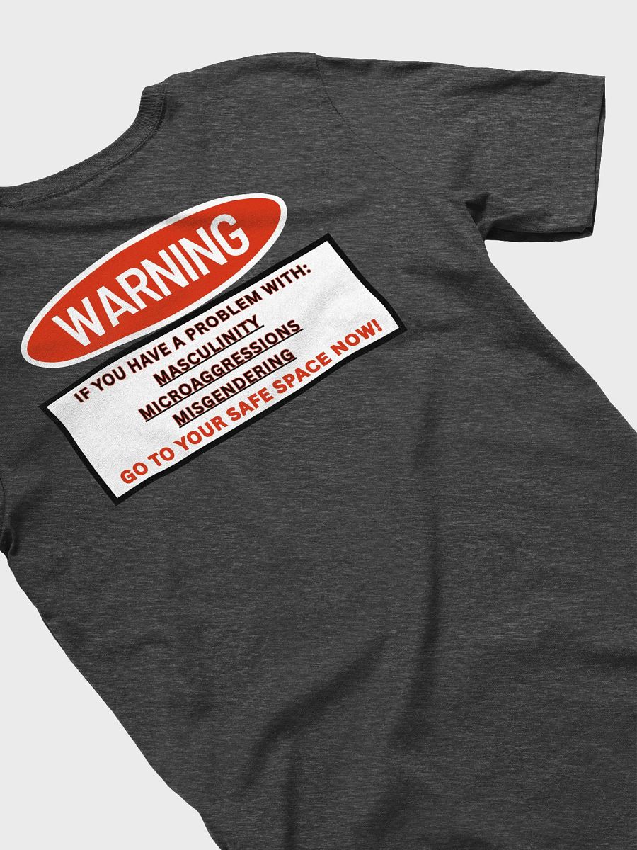WARNING Tee F/B Print product image (4)