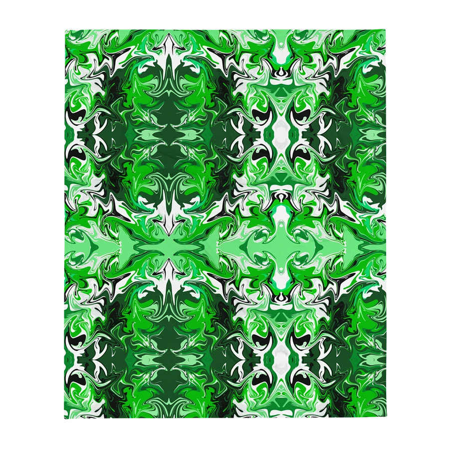 Green Swirl Blanket product image (2)