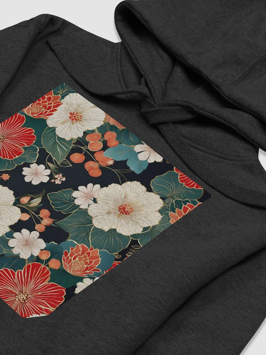 Hoodie Unisex Japanese Flowers Six product image (3)