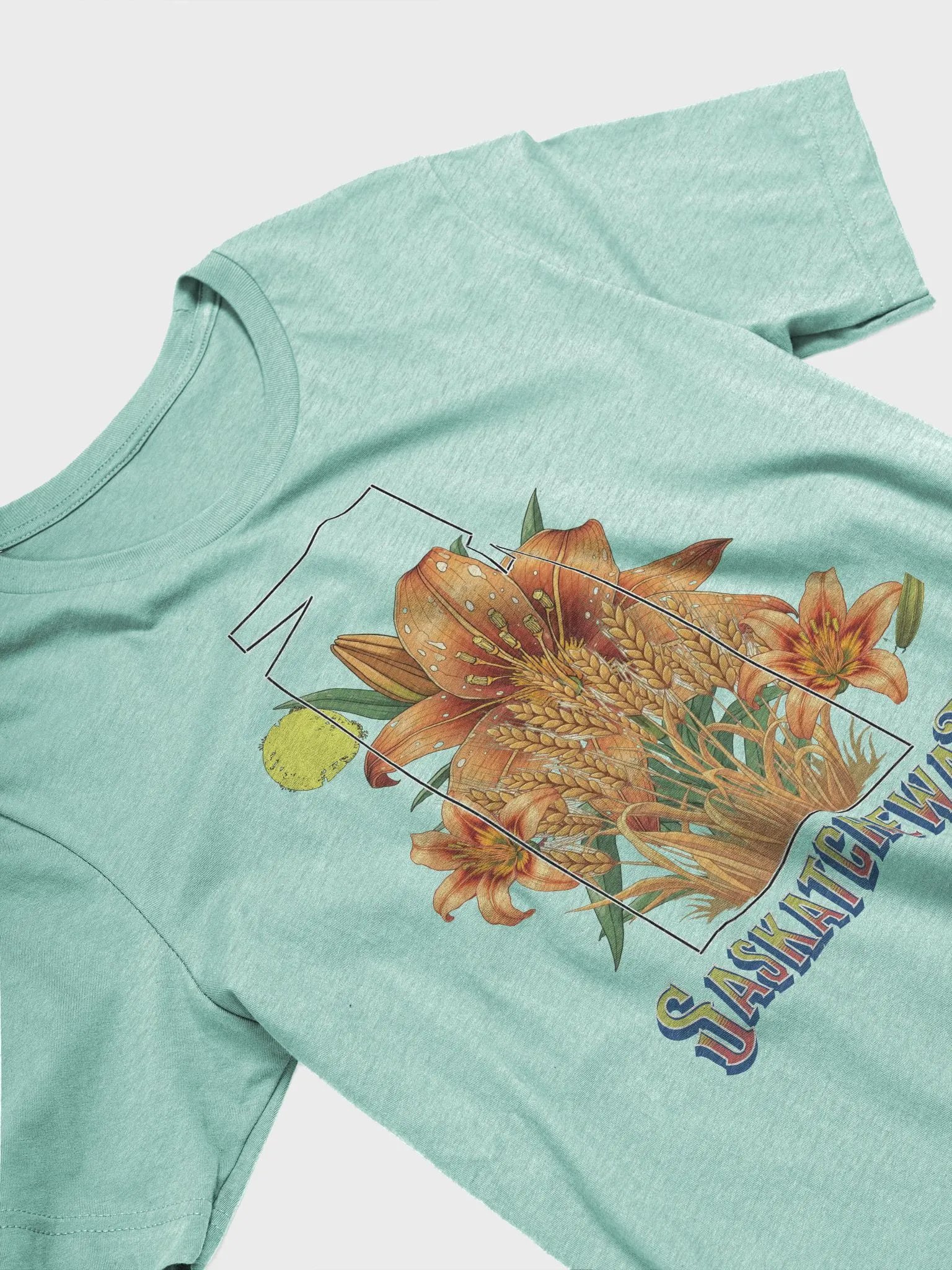 Saskatchewan Province Lily T-Shirt product image (2)