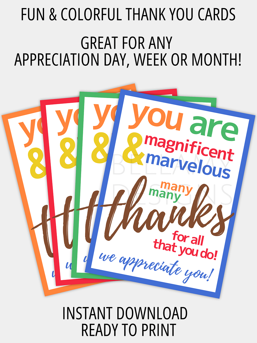 Chocolate Candies Thank You Gift Tags product image (5)