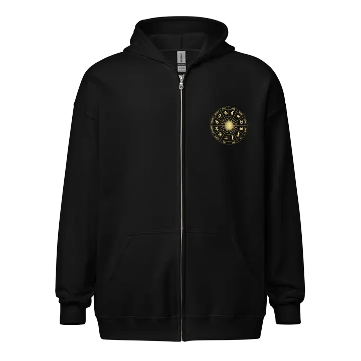Zodiac Collection - Zodiac Wheel Zip-Up product image (1)