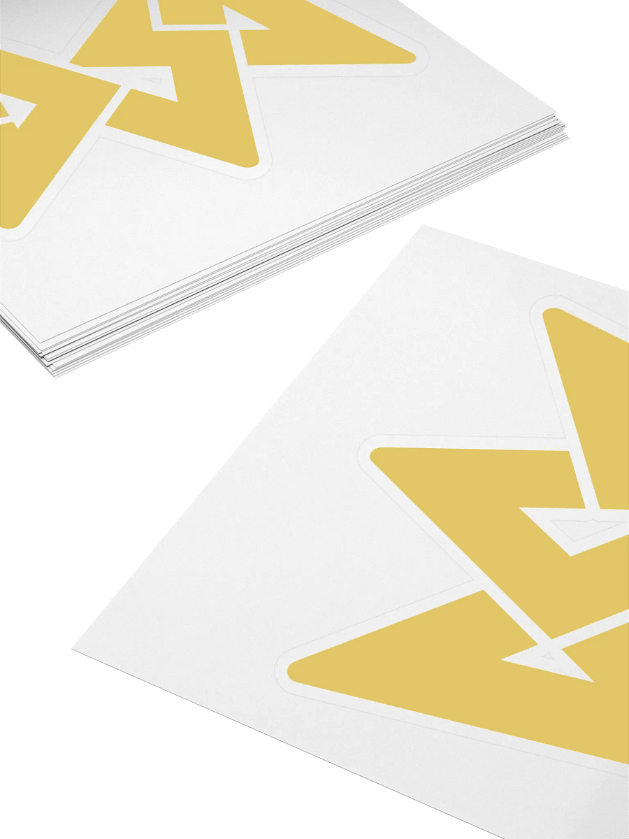 CSG Logo Sticker (5.5" x 5.5") - Gold product image (4)