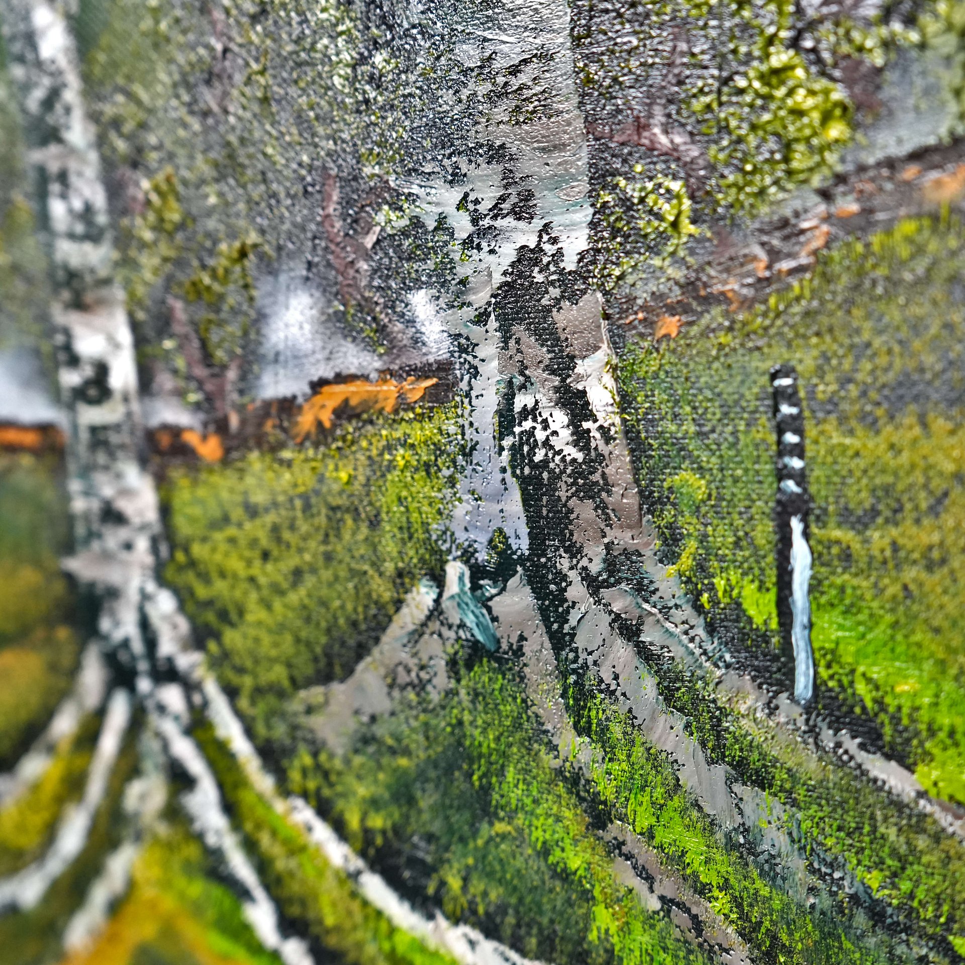 The Reach Between Worlds (Comission/Original) 24x48 Canvas product image (10)