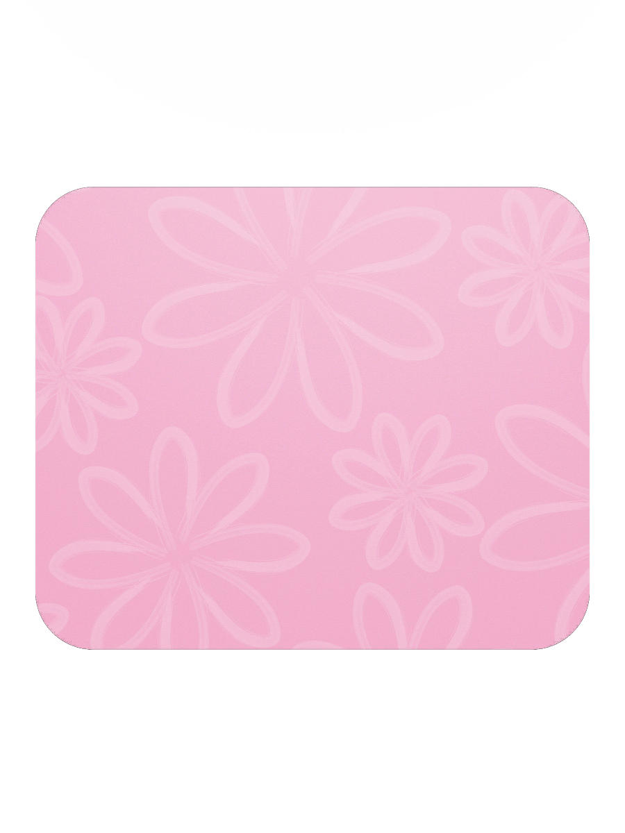 Pink Petals Mouse Pad product image (2)