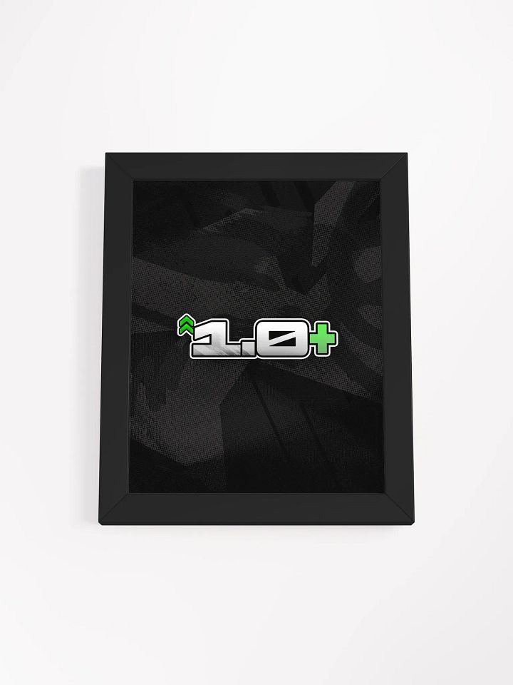 1.0+ Framed Poster product image (2)
