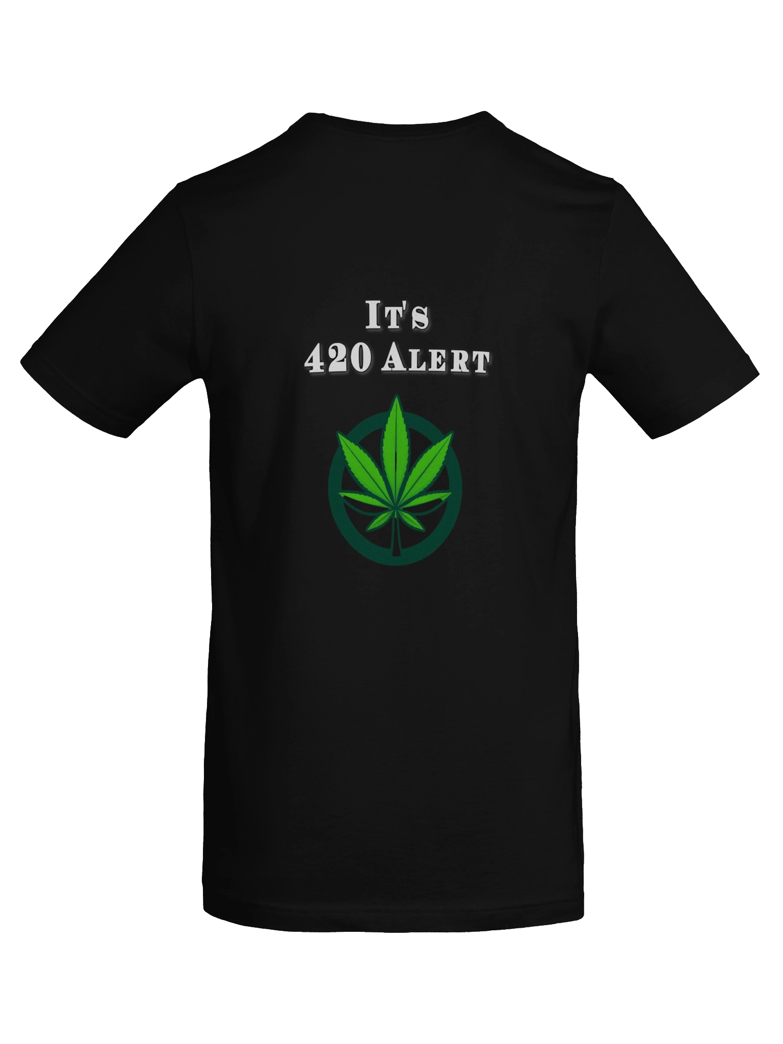 420 Alert Cannabis Leaf T-Shirt product image (51)
