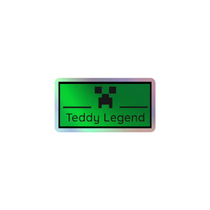 Teddy Legend Holographic Sticker Sheet product image (1)