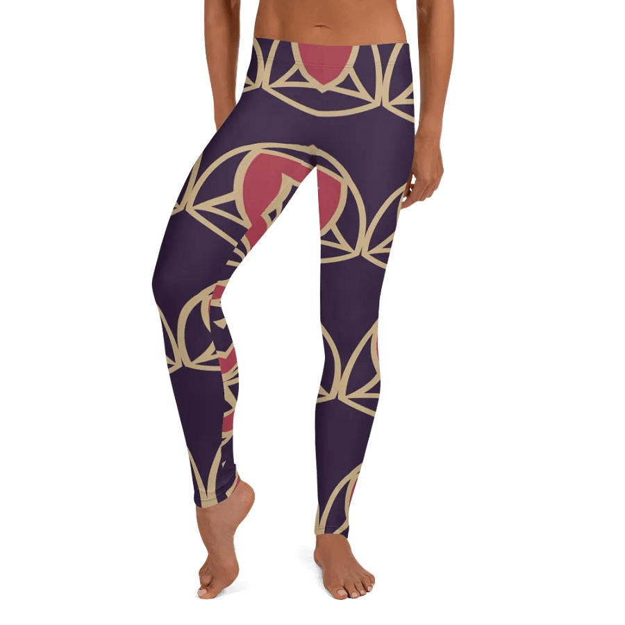 Golden Symmetry All-Over Leggings product image (9)